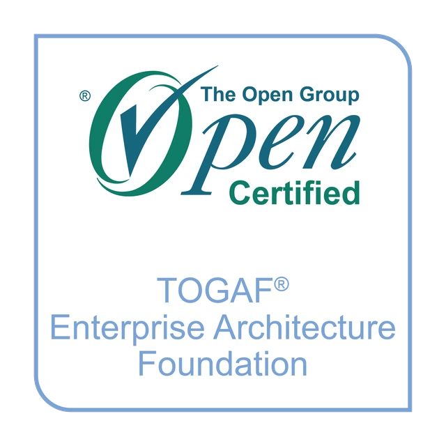 Certificación TOGAF Enterprise Architecture Foundation de The Open Group